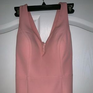 Janelle James Pink Long Dress